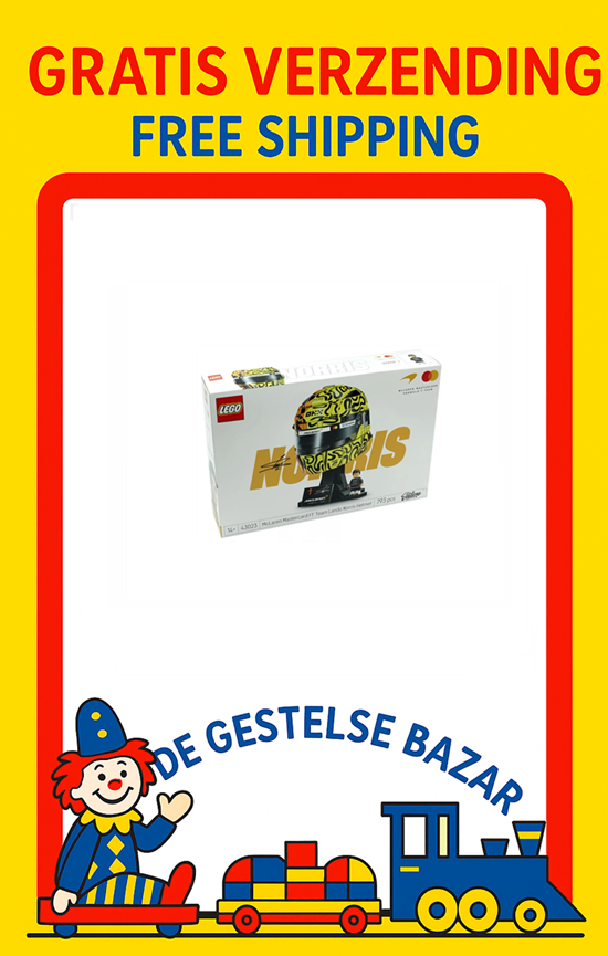 Lego® 43023 Speciale Editie 2026 F1 Helm Lando Norris 793dlg  18+ 