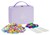 Plus Plus Metalen Reiskoffer Pastel 600 delige bouwset 5+