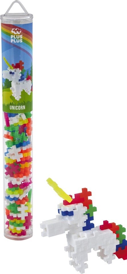 Plus Plus Tube Unicorn 100 delige bouwset 5+
