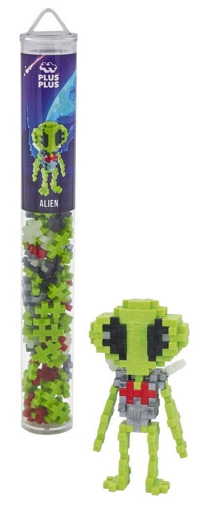 Plus Plus Tube Alien circa 100dlg 5+ 