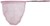 Follow the Duck Schepnetje Blush Roze  20cm 38-85cm Lang 3+ 