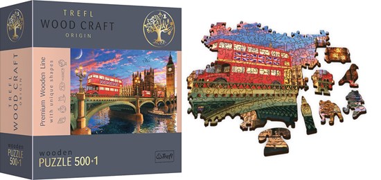 trefi Houten Puzzel Westminster Londen 500stukjes 
