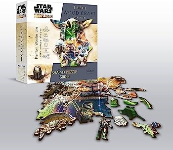 trefi Star Wars Houten Vorm puzzel GROGS 500stukjes 