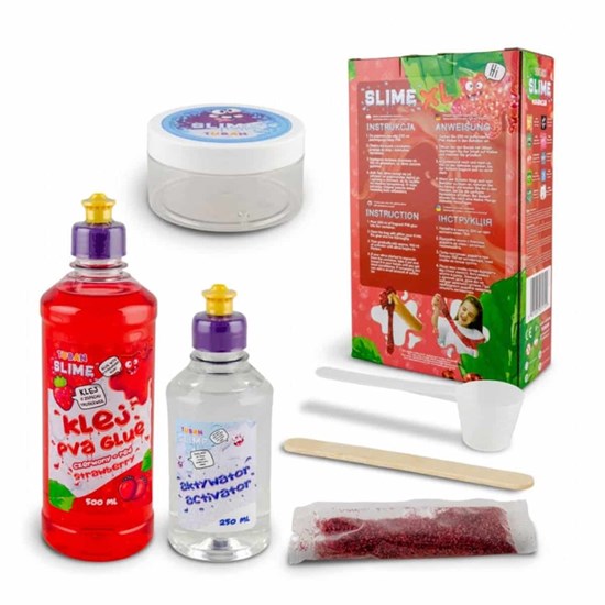 Tuban Strawberry Slime DIY Maak set 