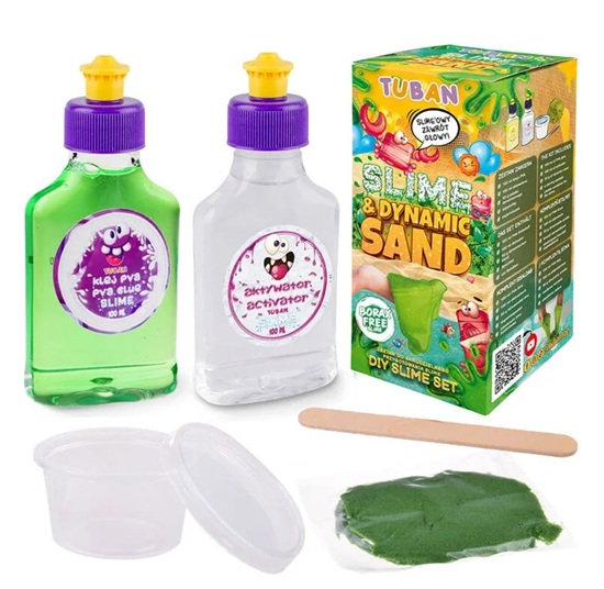 Tuban DIY Slime & Dynamic Sand 3+
