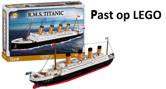 cobi R.M.S. Titanic 722 dlg schaal 1/450