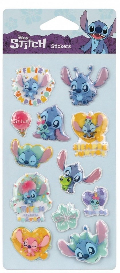 Disney Lilo & Stitch Pop Up Stickers 3D 