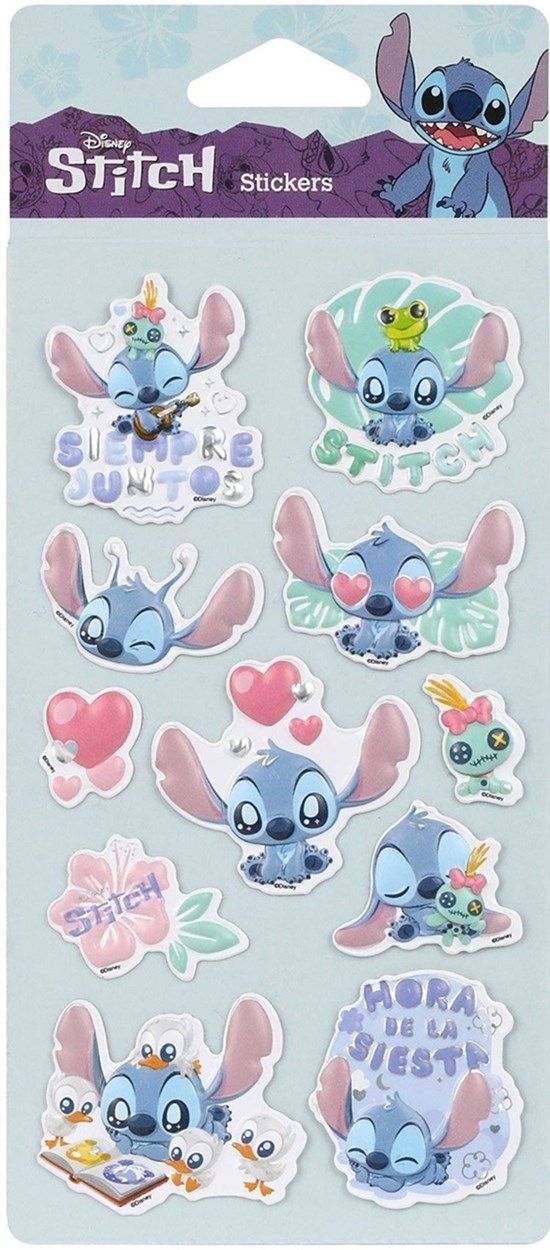 Disney Lilo & Stitch Pop Up Stickers 3D 