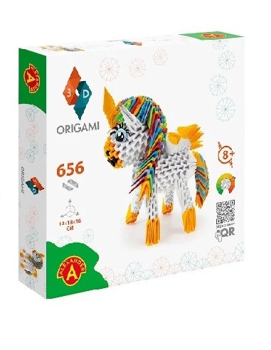 alexander 3D Origami  Unicorn 656dlg 8+ 