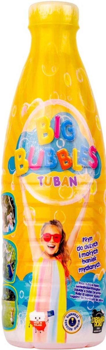 Tuban Big Bubbles Navul Fles 1ltr 