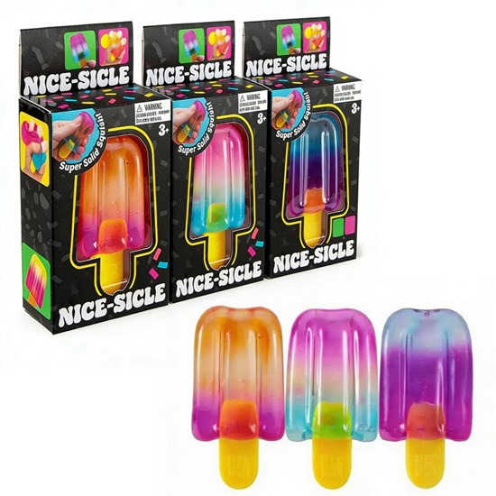 Sensory Squishy Nice Sicle IJSJES assorti Kleuren 3+