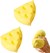 Squishy Cheese Kaas Pizza Punt 3+ 