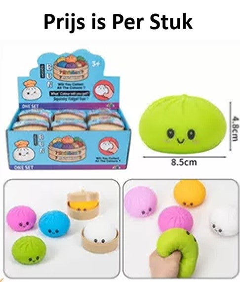 Grote Squishy Dumpling ONE SET 3+ 