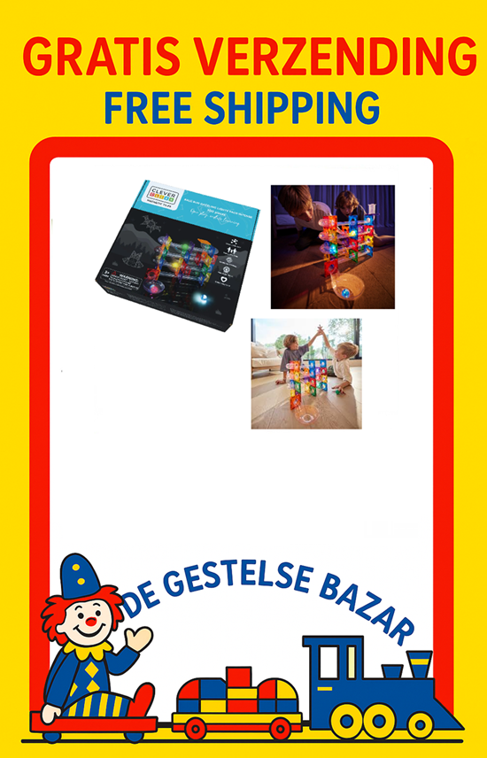 CleverCliXX Ball Run Dazzling Lights Pack Intense 100dlg 3+ 