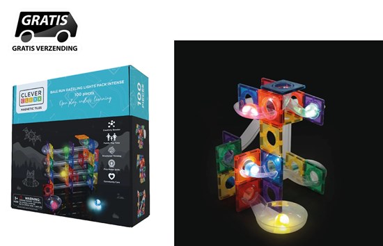 CleverCliXX Ball Run Dazzling Lights Pack Intense 100dlg 3+ 