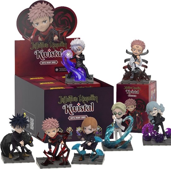 Mighty Jaxx Kwistal Fwenz Jujutsu Kaisen Ready2fight Blindbox 