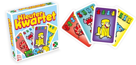 selecta Kleuter Kwartet spel 4+ 