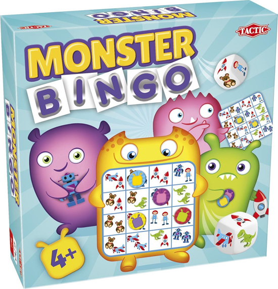 tactic Monster Bingo spel 4+ 