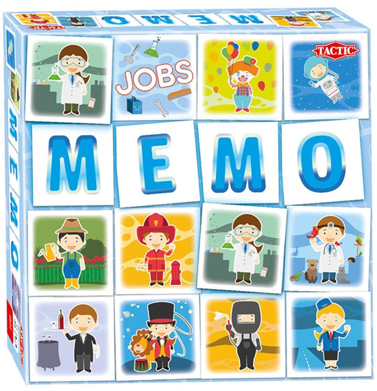 Tactic Jobs Beroepen Memoryspel 3+ 