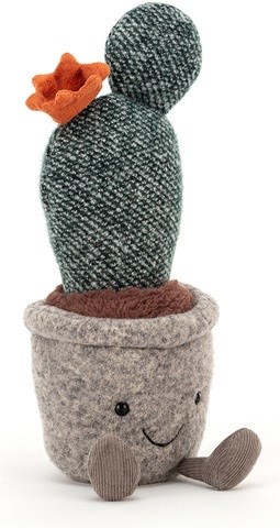 Jellycat Prickly Pear Cactus in Pot 0mnd+ 