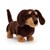 Jellycat Otto Sausage Dog Teckel bruin 0mnd+ 