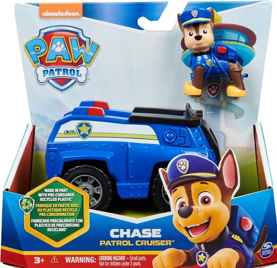 Paw Patrol Basic Voertuig Chase 3+ 