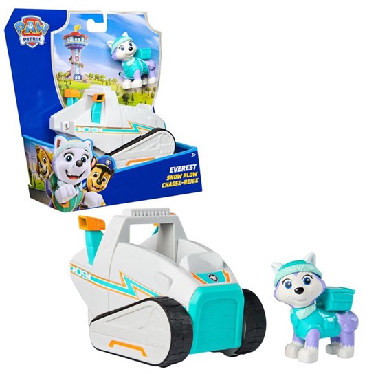 Paw Patrol Everst Snow Plow Voertuig met Chasse 3+ 