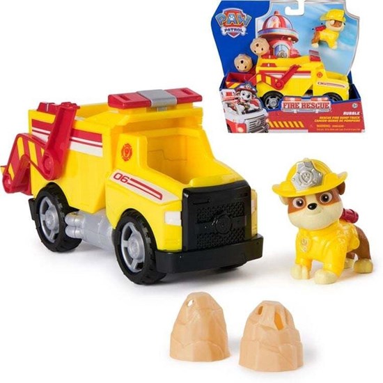 Paw Patrol Fire Rescue Rubble Voertuig 3+ 
