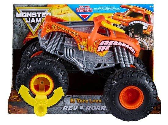 Monster Jam El Toro Loco Rev ‘N Roar 1:15 Scale Monster Truck 3+