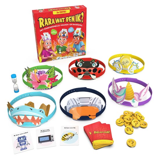 spinmaster RARA Wat Ben Ik? het Snelle Raadspel voor het HELE Gezin 6+ 