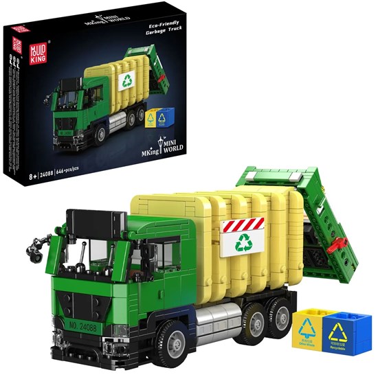 MoULD King ECO Friendly Vuilniswagen 646dlg 8+ 