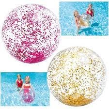 intex Glitter Beach Ball opblaas 51cm 