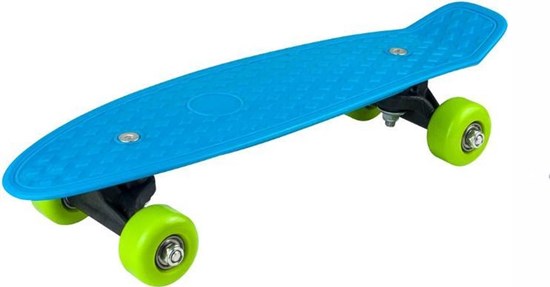 Playfun Pennyboard Blauw  42cm - max 20kg 