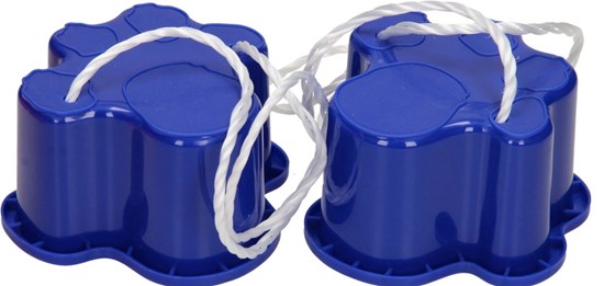 playfun "Olifanten Poten " Loopklossen met Touw Blauw 3+ 