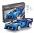 CaDa Smart Chassis Blue Race Car Remote Control 325dlg 1/20 
