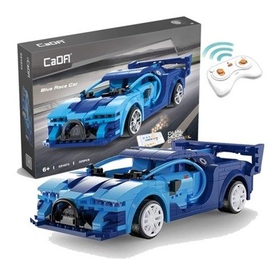 CaDa Smart Chassis Blue Race Car Remote Control 325dlg 1/20 
