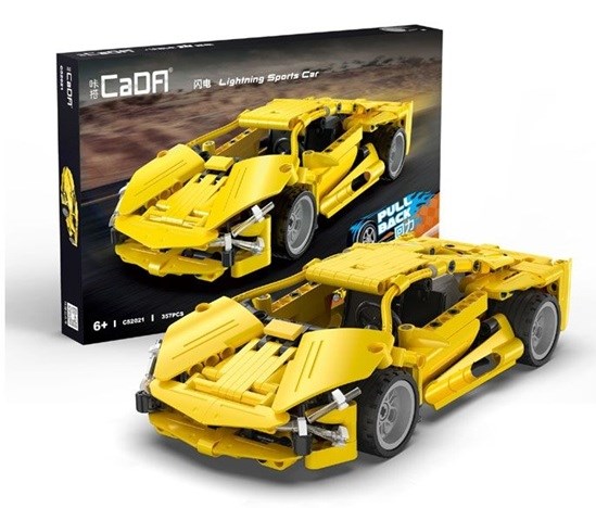 CaDa Pull Back Series Lightning Sport Car 357dlg 1/18