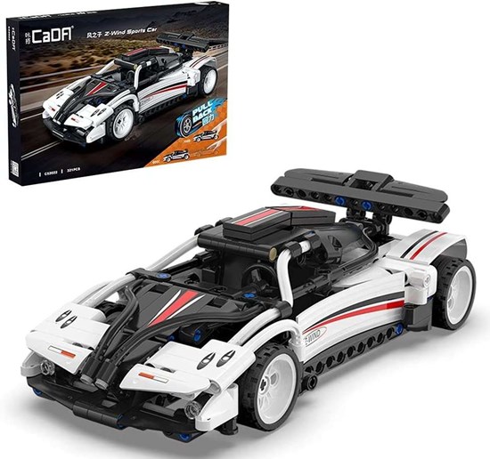 CaDa Pull Back Series Z-Wind Sport Car 321dlg 1/18 