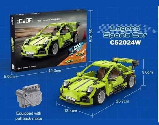 CaDa Pull Back Series Legend Sport Car 387dlg 1/18 