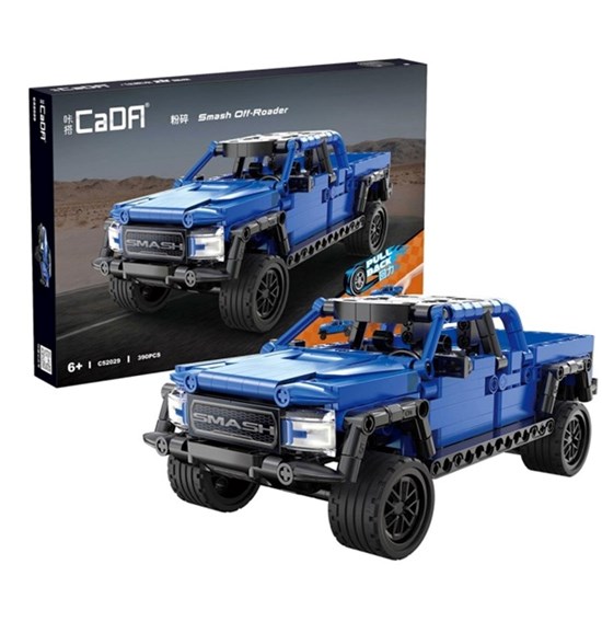 CaDa Pull Back Series Smash Off-Roader 390dlg 1/18 