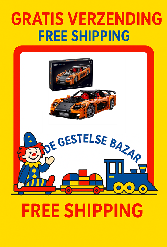 CaDa Master Series Radio Control Mazda RX7 3305dlg schaal 1/8
