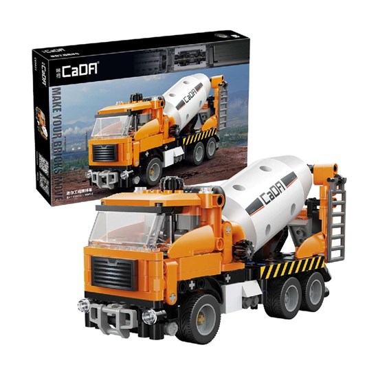 CaDa Construction Series MiNi Engineering Beton Mixer Truck 368dlg 6+