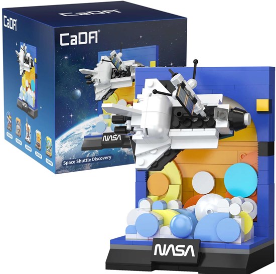 CaDa NASA Space Shuttle Discovery Bouwset 250dlg 8+ 