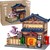 CaDa Gebouwen Serie Japans Onsesn Badhuis met LED 1249dlg 14+ 