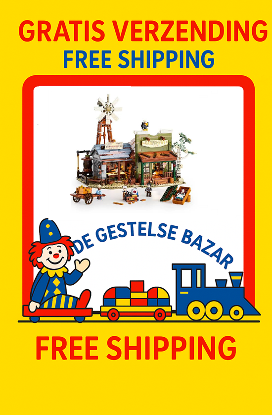 LumiBricks Carpent Western Werkplaats met LED 1832dlg 16+ 
