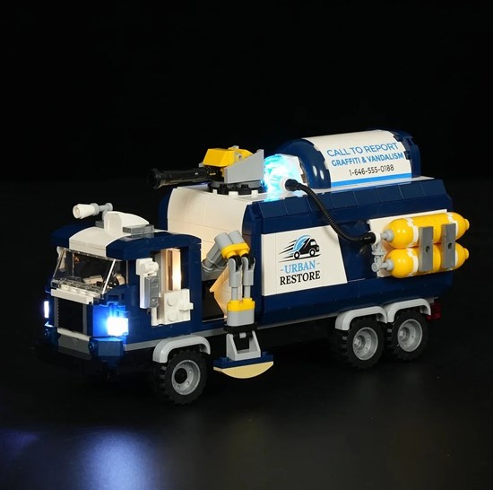 LumiBricks Urban Restore Schoonmaak Wagen met LED Verlichting 627dlg 12+ 