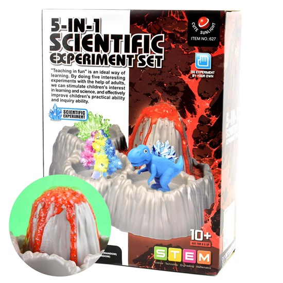 5in1 Science Experimenteer set Dinoworld 10+