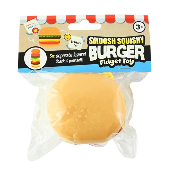 Squeeze Smoosh Squishy Burger 3+