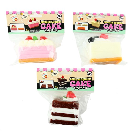 Squeeze Smoosh Squishy XXL Cake circa 9cm 