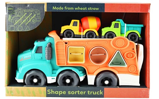 Tellus Auto Transporter Puzzel Voertuig 12mnd+ 